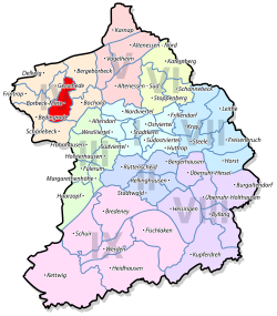 Essen Borbeck-Mitte Lage